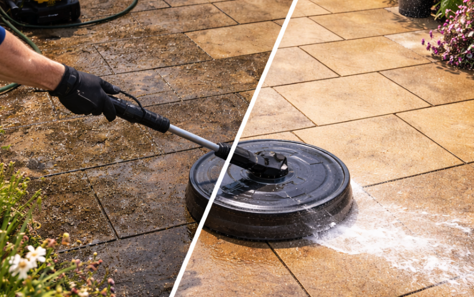 Terassen- & Fassadenreinigung